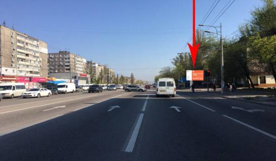 Скролер, Скрол A у Дніпро (Дніпропетровськ), 3.14х2.32  просп. Слобожанський, 46, на зупинці, на світлофорі - 181552 Фото 1