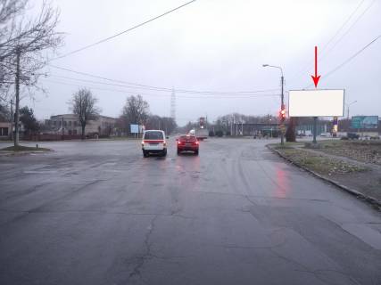 Білборд, Бігборд (Борд)  A у Нікополі, 6х3  на перехресті вул. Першотравневої та вул. Патріотів України Фото 1