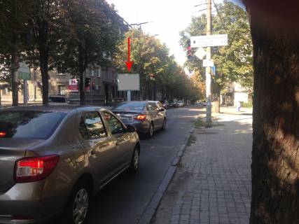 Скроллер A в Днепр (Днепропетровск), 3.14х2.32  вул. В. Вернадського (Дзержинського) - узв. Крутогірний (Рогальова), біля світлофора, рух до центру - 169054 фото 1