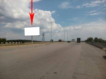 Билборд A в Каменское (Днепродзержинск), 6х3  мостовий перехід через р. Дніпро (на розділовій смузі)(9) на правий берег фото 2