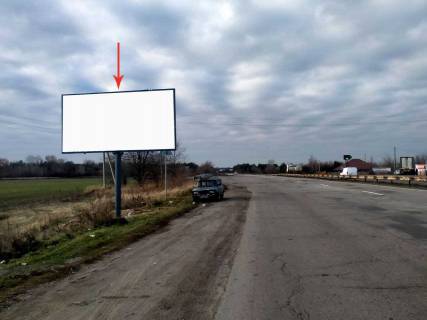 Білборд, Бігборд (Борд)  B у , , 6х3  Н-31, км 31+600 (ліворуч), Шосе Полтавське, біля с. Балівка, навпроти АЗК БРСМ Нафта, рух від Дніпра Фото 1