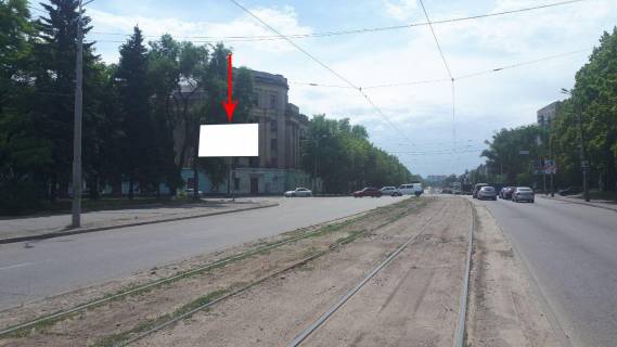 Билборд B в Днепр (Днепропетровск), 6.2х3.15  Вул. Михайла Грушевського - просп. Пилипа Орлика фото 1