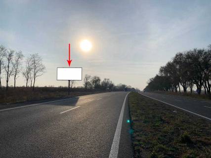 Билборд B в Світлогорську, 6х3  М-30, км 923+238 (праворуч), Рух до м. Кривий Ріг, за виїздом із с. Світлогірське фото 1