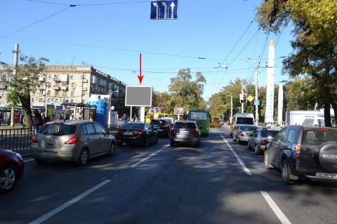 Скролер, Скрол A у Дніпро (Дніпропетровськ), 3.14х2.32  просп. Пушкіна, 21 - просп. О. Поля (Кірова), біля світлофора на зупинці, біля світлофору - 168744 Фото 1