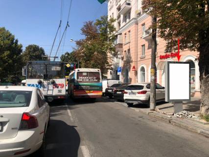 Ситилайт A в Днепр (Днепропетровск), 1.2х1.8  просп. Дмитра Яворницького в районі буд. 42 фото 1