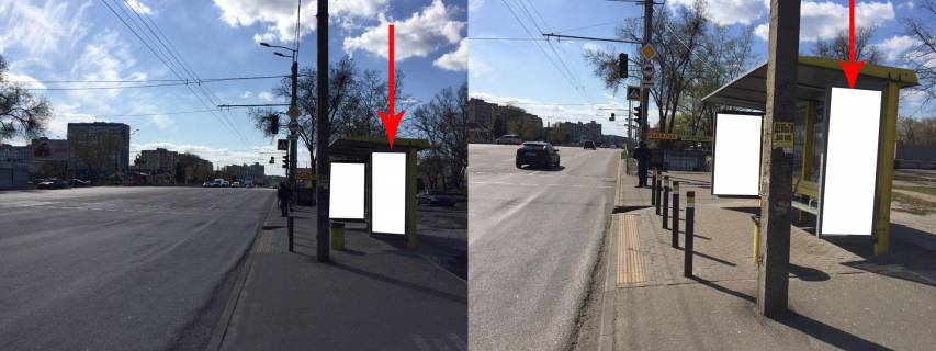 Ситилайт A в Днепр (Днепропетровск) Zdp031A1,Набережна Заводська вул., навпроти буд. 97 Б, перед вул.Ю.Кондратюка фото 1