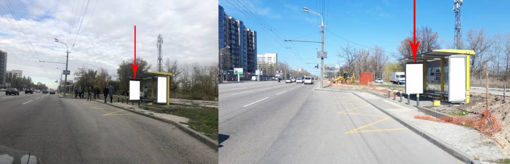Ситилайт A в Днепр (Днепропетровск) Zdp011A2,Набережна Перемоги вул., навпроти буд. 44/3, перед вул.Мандриківська фото 1