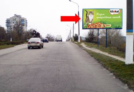 Билборд A в Каменское (Днепродзержинск), 6х3  просп. Перемоги (на узбіччі дороги), рух в напрямку кінотеатру Мир фото 1