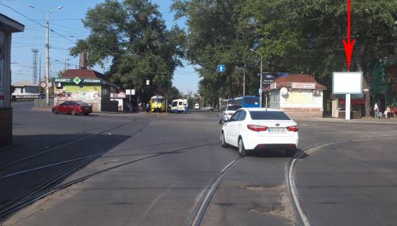 Білборд, Бігборд (Борд)  A у Дніпро (Дніпропетровськ), 3.14х2.32  вул. Пастера - вул. Вокзальна, заїзд на Амурський міст Фото 1