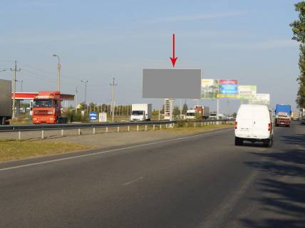 Билборд B в Днепр (Днепропетровск), 6х3  вул. Донецьке шосе, 144, виїзд з міста, навпроти Агросоюзу; ТРЦ КАРАВАН, ринок фото 1