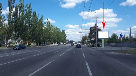 Беклайт A у Дніпро (Дніпропетровськ) t136A, вул. Набережна Перемоги, в районі буд. №5, напрямок до Січеславської Набережної, на світлофорі Фото 1