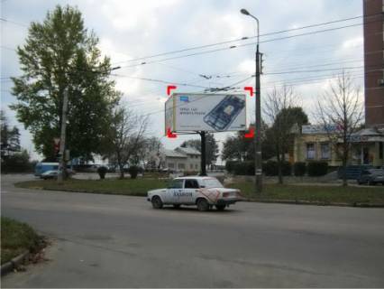 Білборд, Бігборд (Борд)  A у Львові вул. Л. Українки – Протасевича Фото 1