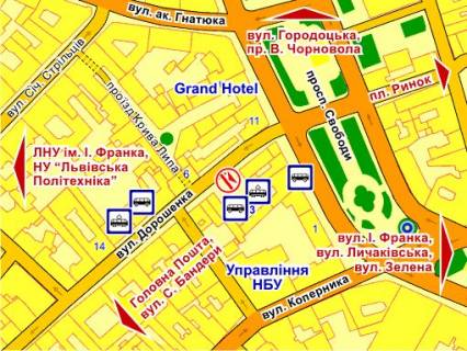 Ситилайт B в Львове вул. Дорошенка, 3 схема