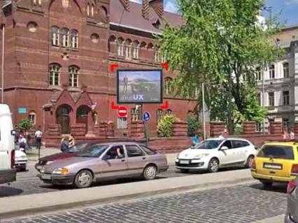 Видеоборд B у Львові пер. вул. Городоцької – Леонтовича, розмір 2,3 х 3,2 м екран - 563398 Фото 1