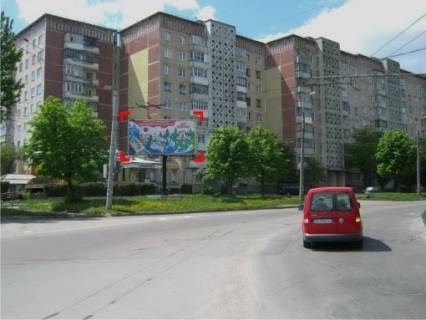 Білборд, Бігборд (Борд)  B у Львові вул. Л. Українки – Протасевича Фото 1