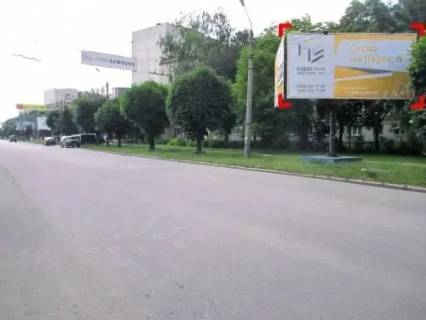 Білборд, Бігборд (Борд)  A у Чернівцях вул. Комарова, 6 Фото 1