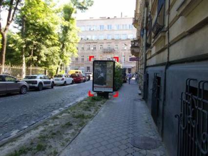 Ситилайт A в Львове вул. Крушельницької, 3, місце 2 фото 1