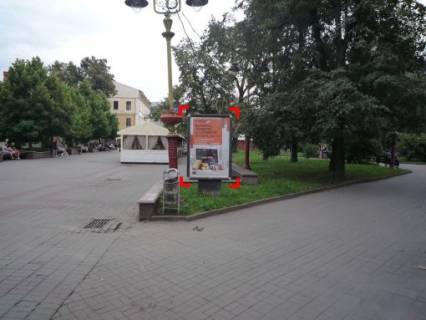 Ситилайт A в Ивано-Франковске Вiчовий майдан – вул. Галицька фото 1