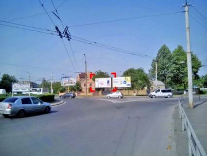 Білборд, Бігборд (Борд)  A у Луцьку вул. Гордіюк  навпроти буд № 14 (кільцева розв'язка), зліва Фото 1