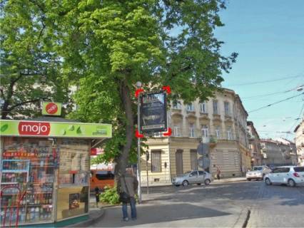 Ситилайт B в Львове пл. Франка (острівець), місце 2 фото 1