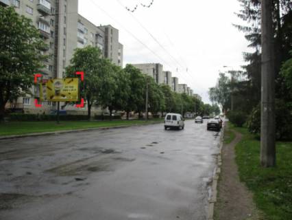 Білборд, Бігборд (Борд)  B у Львові вул. Л. Українки, 4  Фото 1