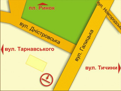 Ситилайт  в Львове Адреса сітілайта схема