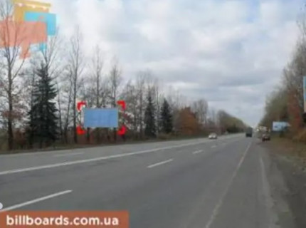 Билборд B в Ивано-Франковске с.Тисмениця  (поряд готель " княжий Двір") фото 1