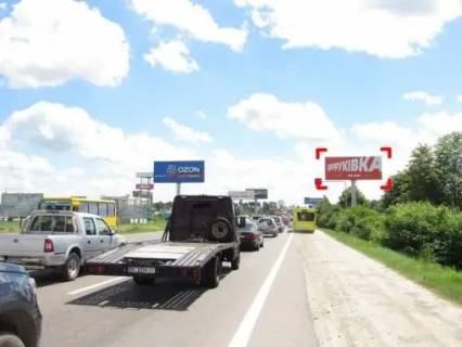 Білборд, Бігборд (Борд)  A у Львові вул. Городоцька, 302 (біля ТЦ "Епіцентр", с. Зимна Вода), місце 2, 5х12 м Фото 1