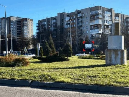 Скроллер A в Львове вул. Кульпарківська – Наукова, зліва, розмір 2,3 х 3,2 м скрол - 643826 фото 1
