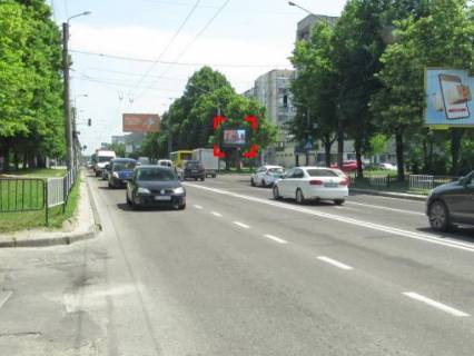 Видеоборд A в Львове вул. В. Великого – Симоненко, розмір 2,3 х 3,2 м, екран - 563592 фото 1