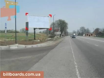 Білборд, Бігборд (Борд)  B у Львові с. Гамаліївка (напрямок з міста, до Києва) Фото 1