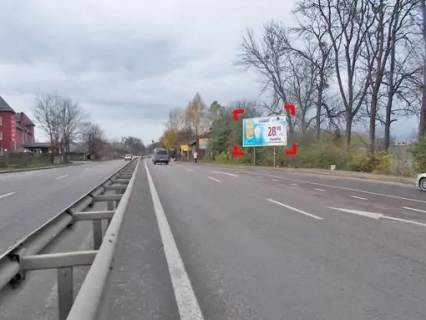 Білборд, Бігборд (Борд)  A у Львові с. Зимна Вода, вул. Івана Богуна, 1 Фото 1