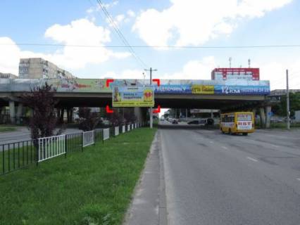 Призма Р/П в Львове вул. Наукова (біля мосту, на р/с, з вул. Кульпарківської), призма 1 - 395823 фото 1