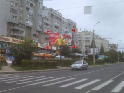 Билборд B в Луцке пр. Соборності (магазин "Троянда") фото 1