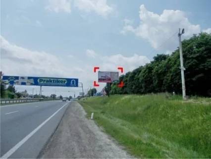 Білборд, Бігборд (Борд)  A у Львові с. Солонка (напрямок до Чопа), місце 3 Фото 1