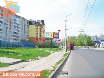Білборд, Бігборд (Борд)  B у Луцьку вул. Конякіна, 17 Фото 1