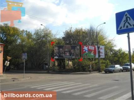 Билборд B в Ровно пер. вул. Небесної Сотні – Пересопницької, зліва фото 1