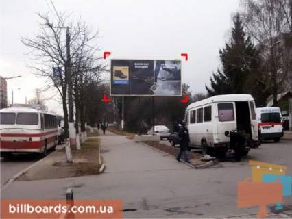 Білборд, Бігборд (Борд)  A у Житомирі вул. Щорса, 125 Фото 1