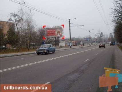 Билборд B в Житомире вул. Чуднівська (Черняховського), 129 "а" фото 1