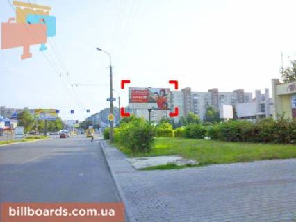 Билборд A в Луцке пр. Соборності (магазин "Троянда") фото 1