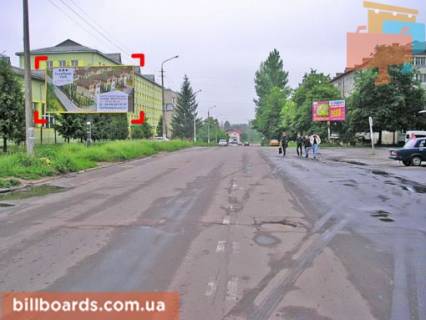 Білборд, Бігборд (Борд)  B у Дрогобичі вул. Винниченка, 7 (біля ВПУ №19) Фото 1