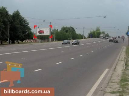 Билборд B в Львове вул. Городоцька (Скнилівський міст) фото 1