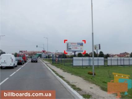 Білборд, Бігборд (Борд)  A у Львові вул. Городоцька, 302 (заїзд на ТЦ "Епіцентр", с. Зимна Вода), місце 8 Фото 1