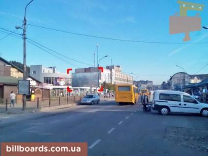 Билборд B в Тернополе вул. Шептицького (біля ринку), фото 1