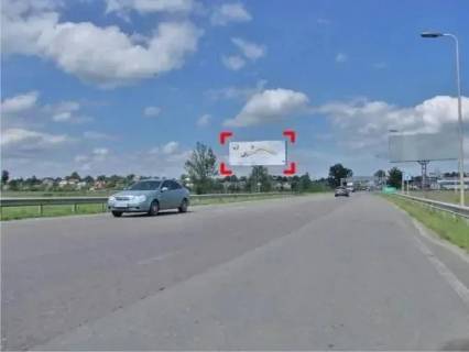 Билборд A в Львове с. Малі Підліски (Київська траса, напрямок до Києва), конструкція ||, 5х12 м фото 1