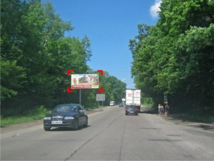 Білборд, Бігборд (Борд)  B у ,  с. Пасіки-Зубрицькі (з вул. Зеленої, у напрямку до міста) Фото 1