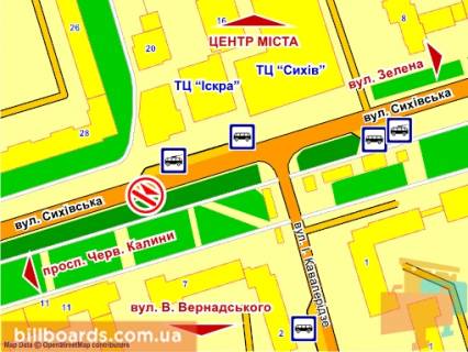 Призма B в Львове вул. Сихівська, 7, призма 2 - 90540 схема