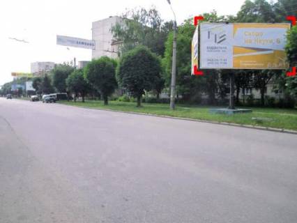 Билборд A в Черновцах вул. Комарова, 6 фото 1