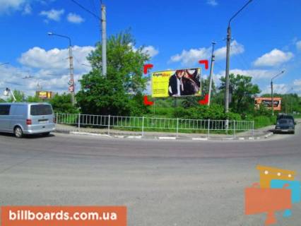 Билборд B в Ивано-Франковске вул. Галицька (біля мосту) фото 1