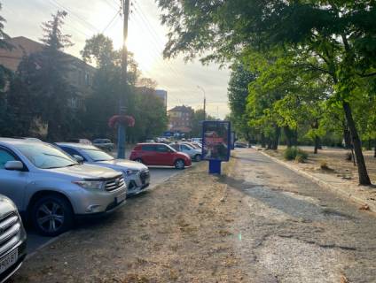 Сiтiлайт A у Черкасах, 1.2x1.8  ул.Замковий Узвіз ЦЕНТР Ресторан Чайка Фото 1